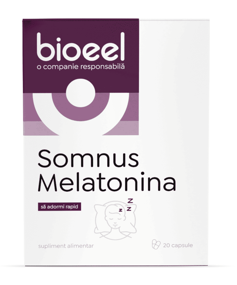 Somnus Melatonina, 20 capsule, Bioeel 1 Somnus Melatonina