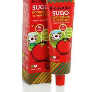 Sos bio vegan cu rosii si verdeata pentru bebelusi 8 luni+