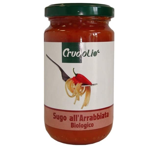 Sos tomat Arrabbiata 180g - CRUDOLIO