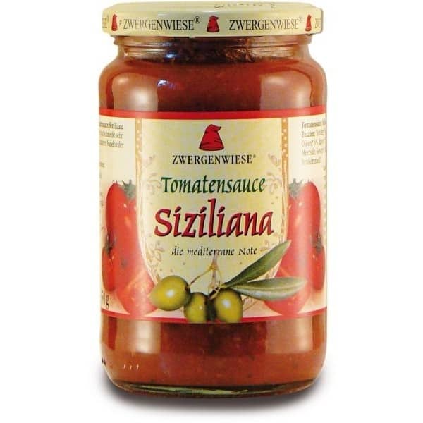 Sos tomat Siziliana 350g - ZWERGENWIESE