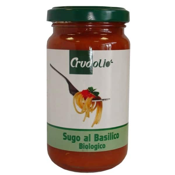 Sos tomat busuioc 180g - CRUDOLIO