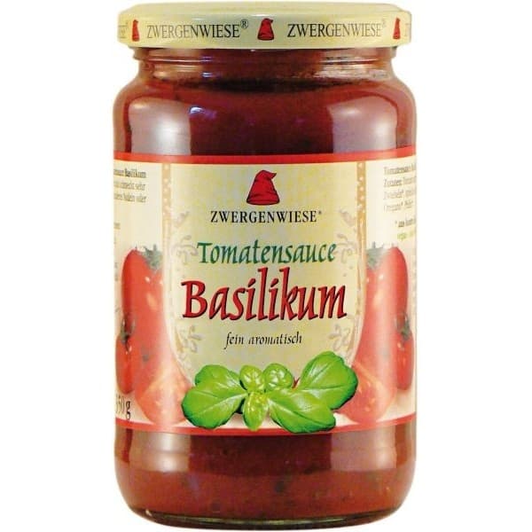 Sos tomat busuioc 350g - ZWERGENWIESE