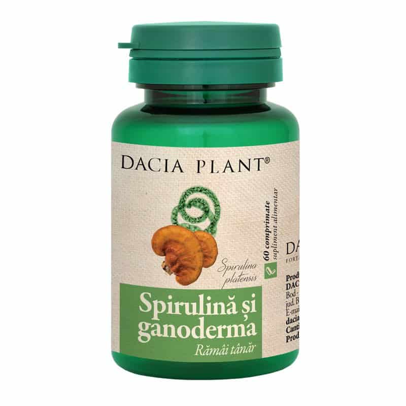 Spirulina si ganoderma