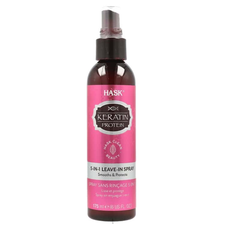 Spray 5-in-1 fara clatire cu Keratina pentru protectie si netezire par