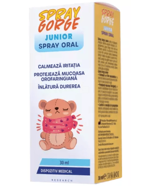 Spray Gorge Junior, 30ml, NaturPharma 1 Spray Gorge Junior