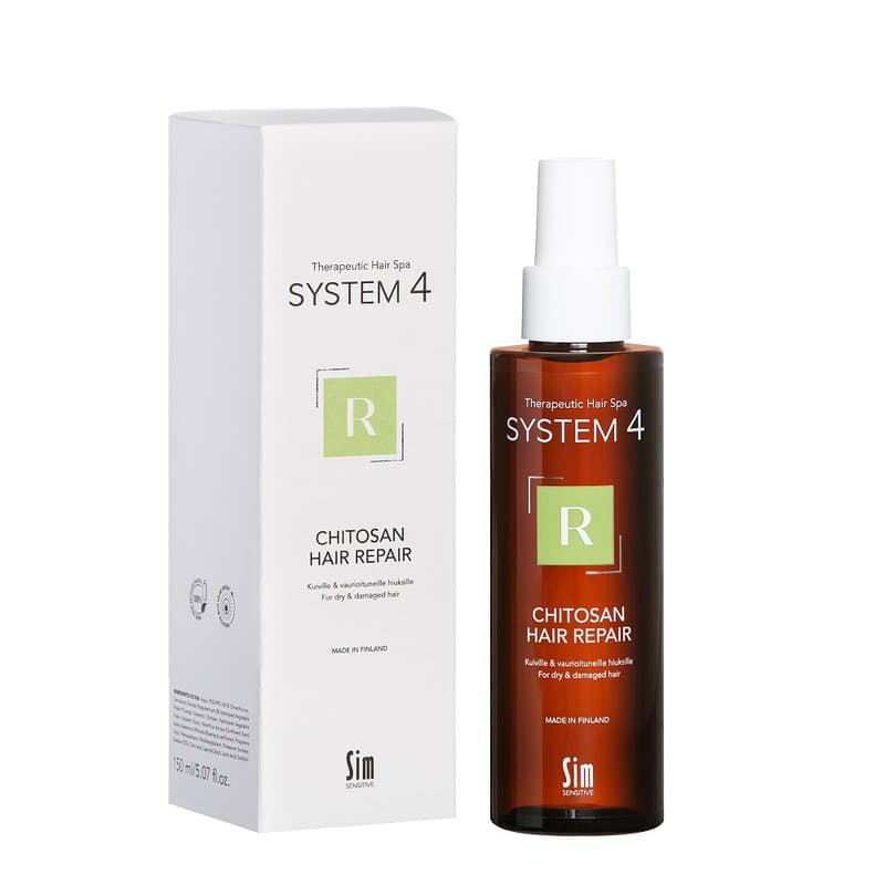 Spray Leave-in Reparator cu chitosan pentru parul degradat si uscat System 4 Therapeutical Hair Spa