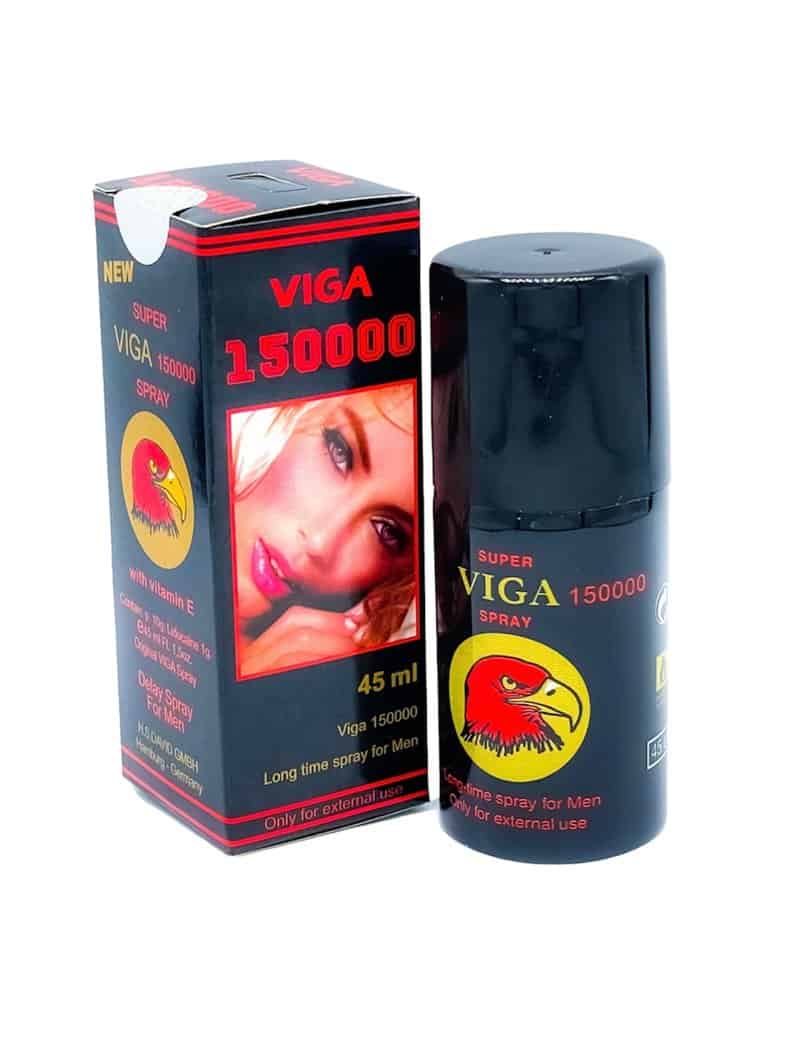 Spray SUPER VIGA 150000 Black - Long Time Spray for Men, pentru întârzierea ejaculării, cu vitamina E, 45 ml 1 Spray SUPER VIGA 150000 Black - Long Time Spray for Men