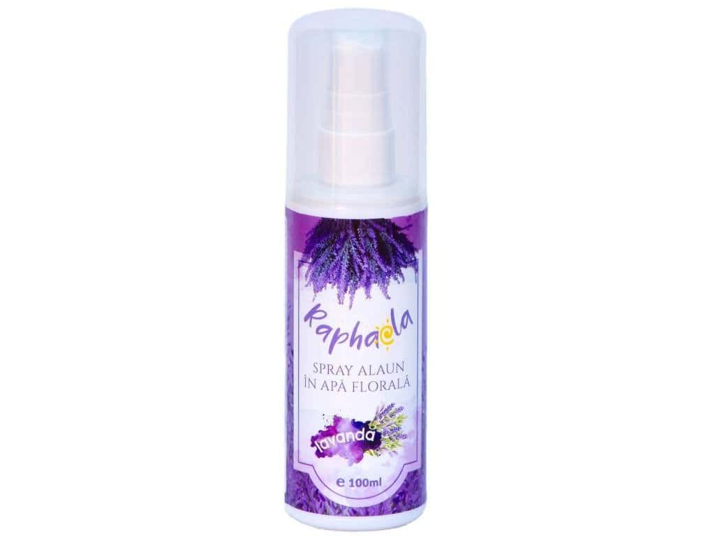 Spray alaun in apa florala de lavanda, 100ml, Steaua Divina 1 Spray alaun in apa florala de lavanda