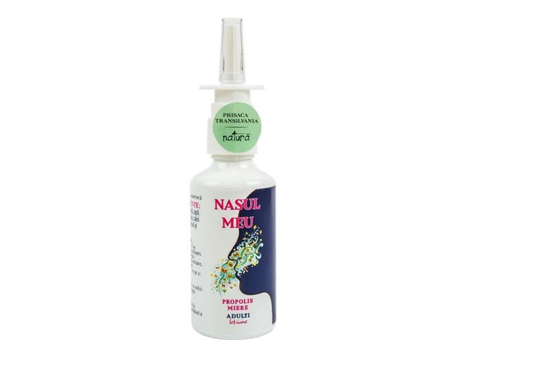 Spray de nas pentru adulti Nasul Meu, 50ml, Prisaca Transilvania 1 Spray de nas pentru adulti Nasul Meu