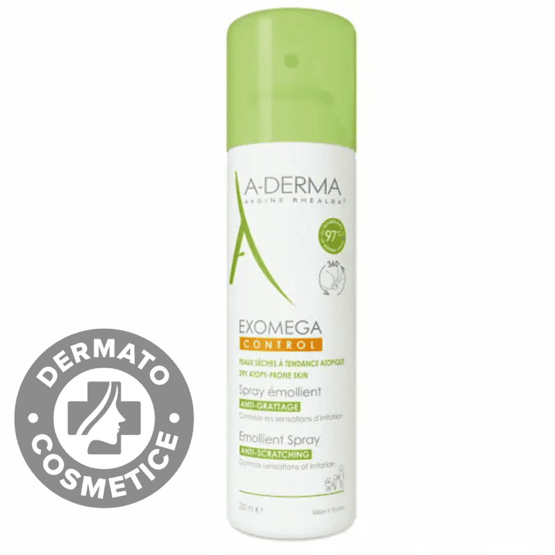 Spray emolient pentru piele uscata Exomega Control