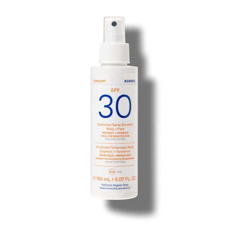 Spray fata si corp cu protectie solara SPF 30 Yoghurt Sun