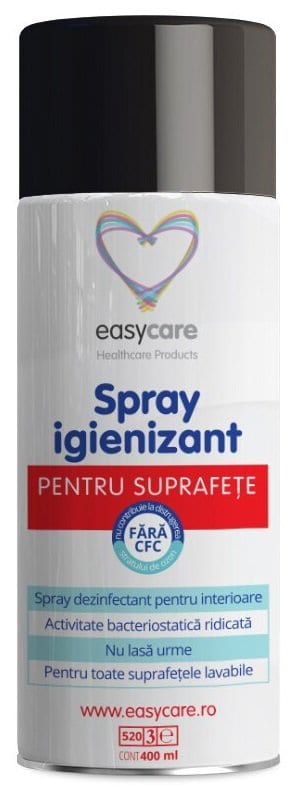 Spray igienizant pentru suprafete, 400ml, Easycare 1 Spray igienizant pentru suprafete