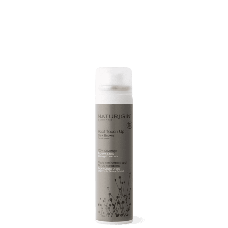 Spray pentru acoperirea temporara a parului alb la radacina Maro Inchis, 75ml, Naturigin 1 Spray pentru acoperirea temporara a parului alb la radacina Maro Inchis