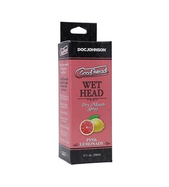 Spray pentru sex oral, GoodHead WET Head - Dry Mouth, umiditate instantanee, cu aroma de Pink Lemonade, 59 ml 1 Spray pentru sex oral