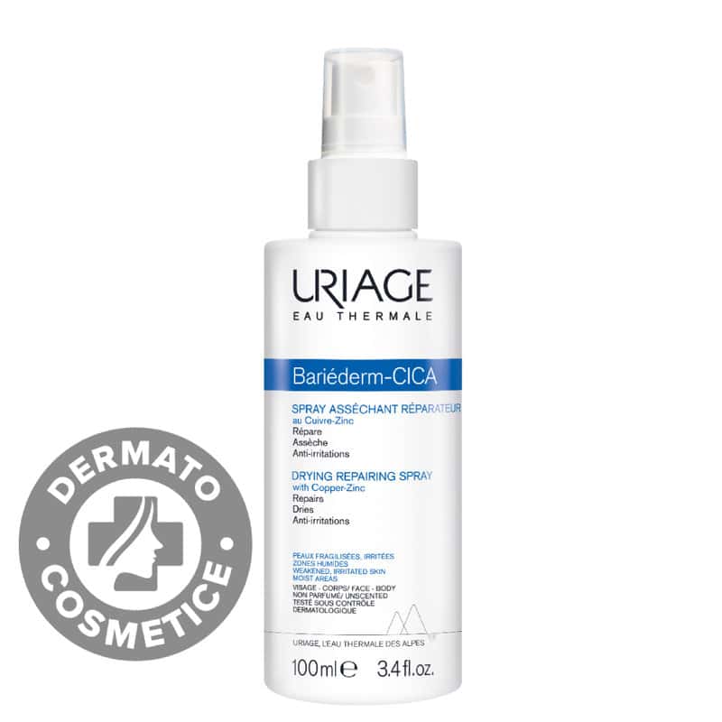 Spray reparator pentru pielea iritata Bariederm Cica