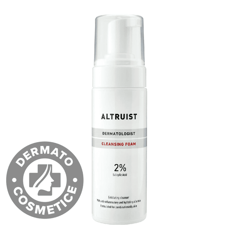 Spuma de curatare cu 2% Acid Salicilic