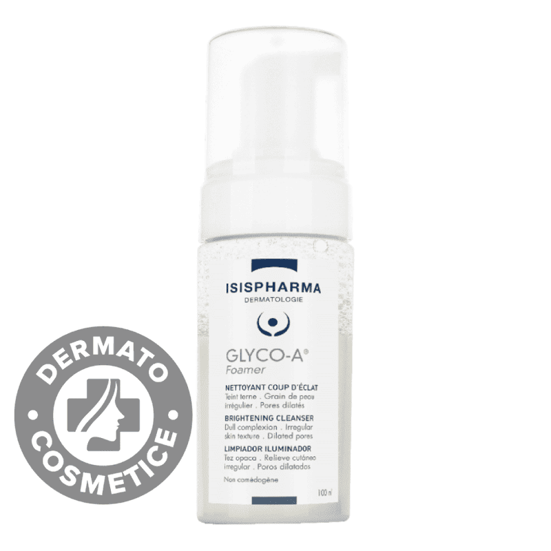Spuma de curatare iluminatoare cu Glyco A