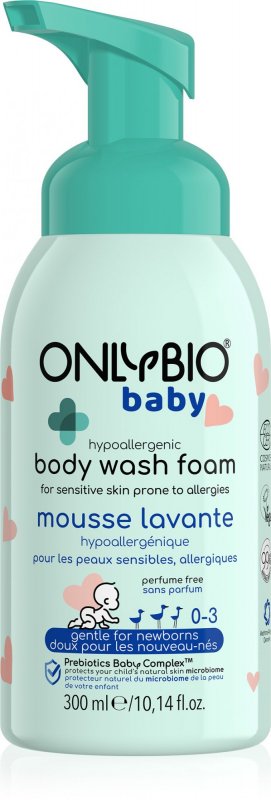 Spuma de dus hipoalergenica pentru bebelusi