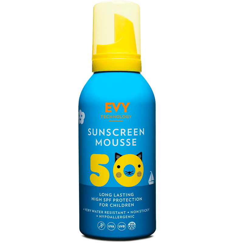 Spuma de fata si corp pentru copii cu SPF50