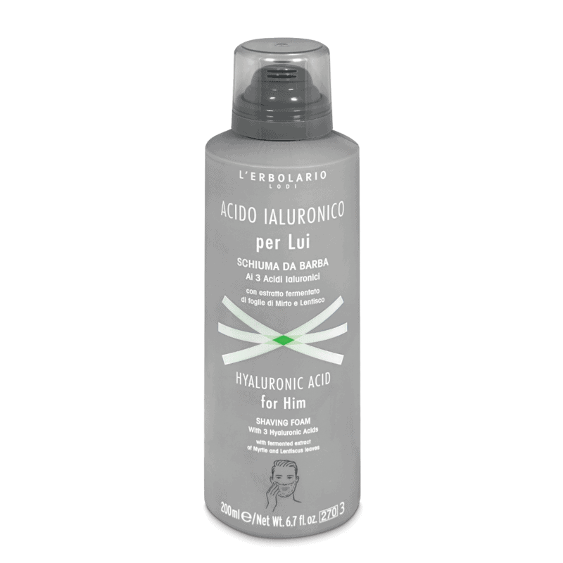 Spuma de ras cu acid hialuronic pentru barbati