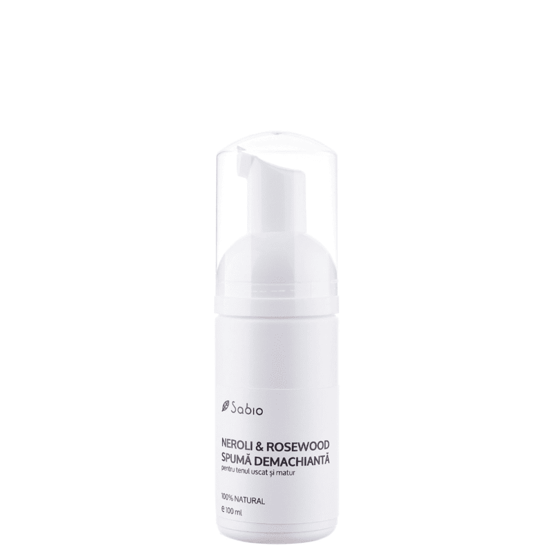 Spuma demachianta pentru ten matur si uscat cu extract de Neroli si Rosewood