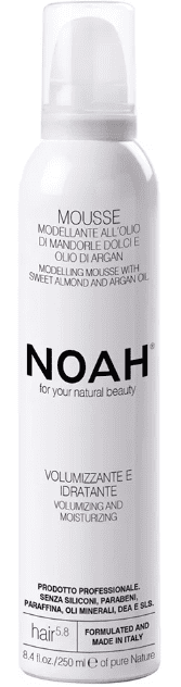Spuma naturala modelatoare pentru par cu ulei de argan