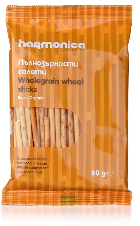 Sticksuri din faina integrala de grau Bio, 60g, Harmonica 1 Sticksuri din faina integrala de grau Bio