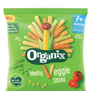 Sticksuri din porumb si legume 7 luni+ Bio