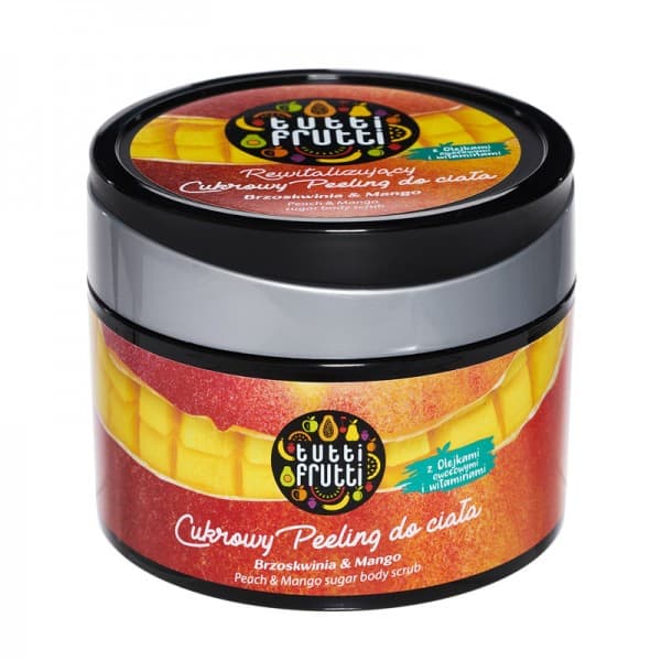 Sugar scrub de corp Piersici si Mango Tutti Frutti, 300g, Farmona 1 Sugar scrub de corp Piersici si Mango Tutti Frutti