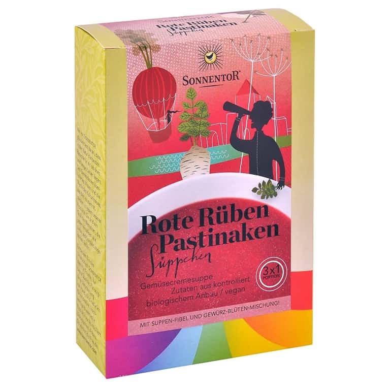 Supa sfecla rosie pastarnac 3portii 60g - SONNENTOR