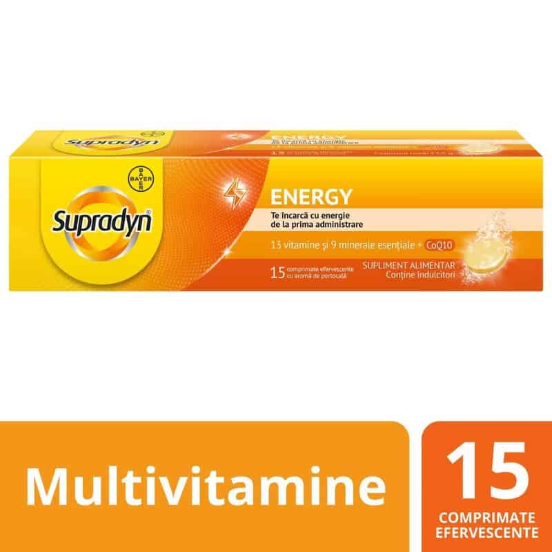 Supradyn Energy cu coenzima Q10