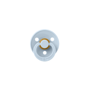 Suzeta din latex cu tetina anatomica 0 luni+ Colour Baby Blue
