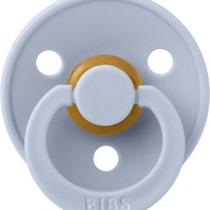 Suzeta din latex cu tetina rotunda 0 luni+ Colour Dusty Blue