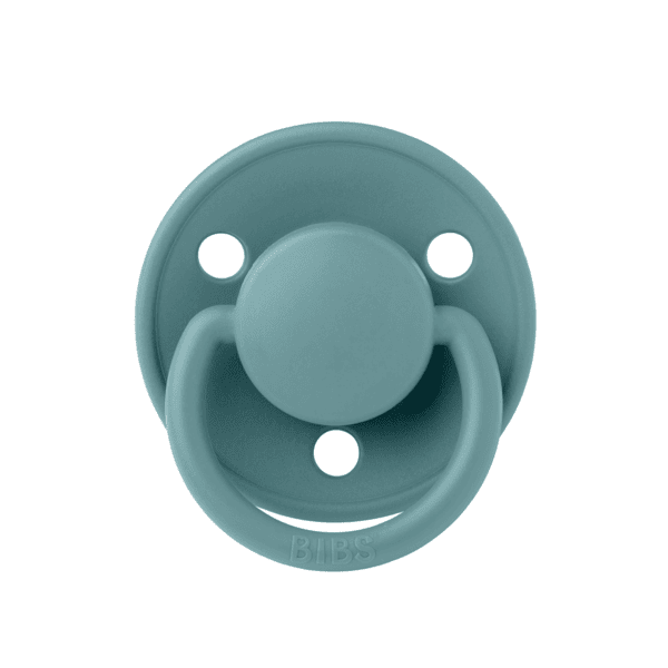 Suzeta din silicon cu tetina rotunda marime universala (0-3 ani) De Lux Island Sea