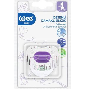 Suzeta din silicon ortodontica cu desen nr.1