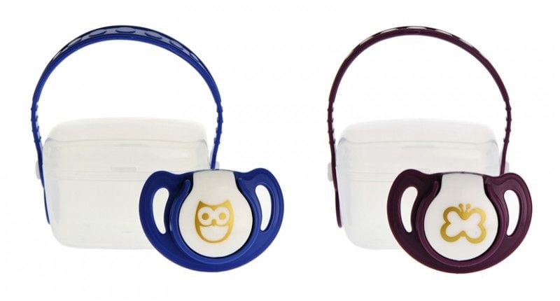 Suzeta si cutie de protectie 6 luni+ Baby, 1 bucata, Minut 1 Suzeta si cutie de protectie 6 luni+ Baby