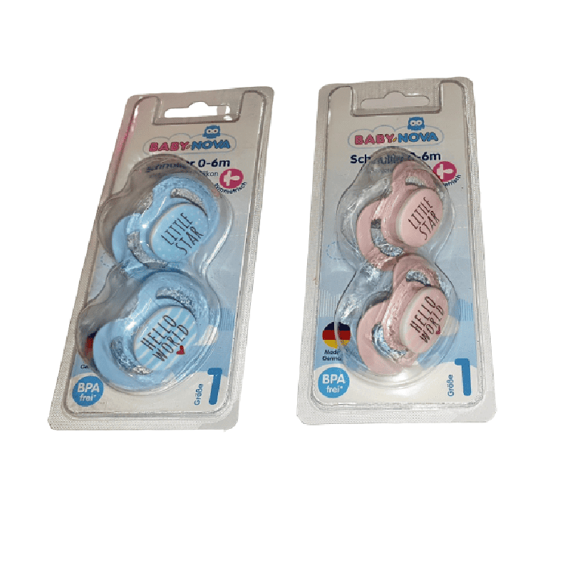 Suzete simetrice decorate Talia 1