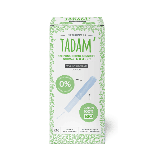 Tampoane BIO hipoalergenice Normal cu aplicator