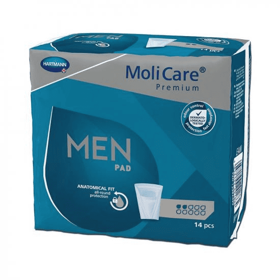 Tampoane incontinenta barbati 2 picaturi Molicare Premium Pad