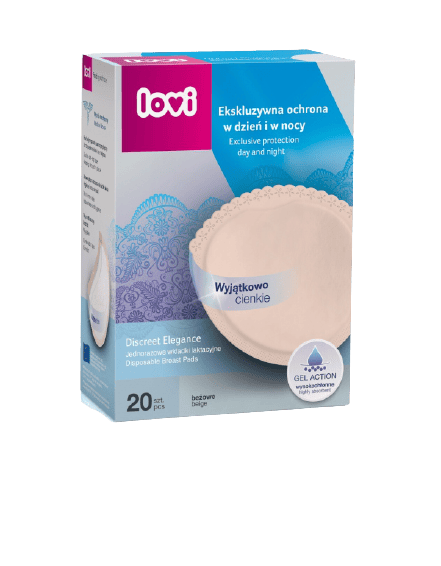 Tampoane pentru san Discreet Elegance, 20 bucati, Nude, LOVI 1 Tampoane pentru san Discreet Elegance