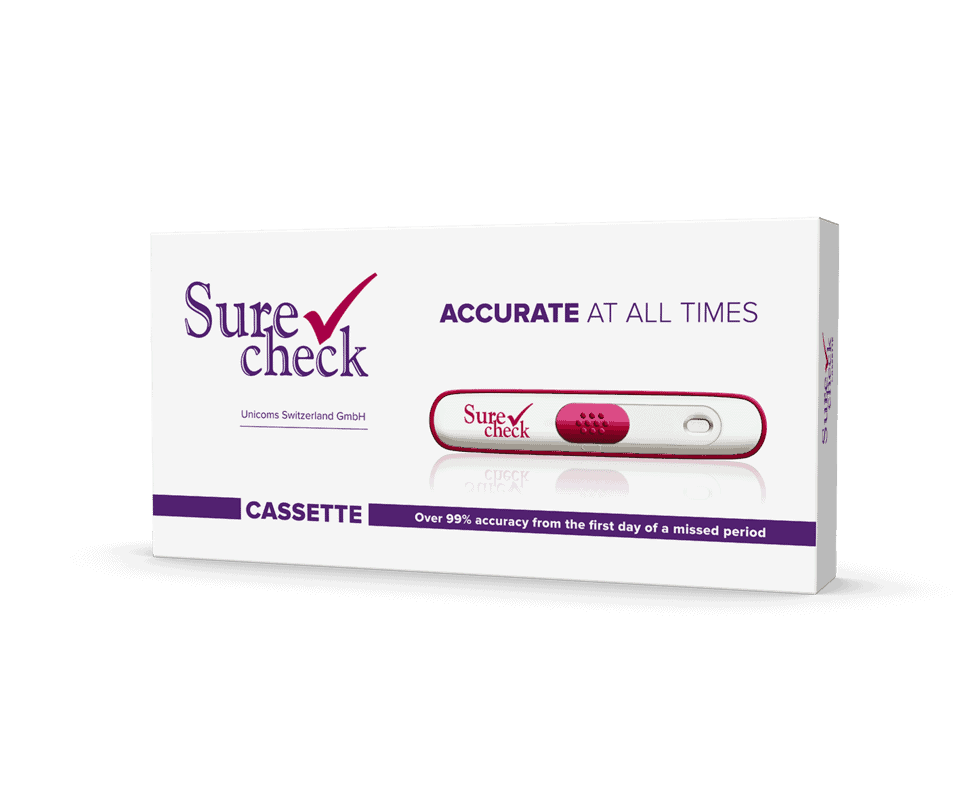 Test de sarcina Cassette, 1 bucata, Surecheck 1 Test de sarcina Cassette