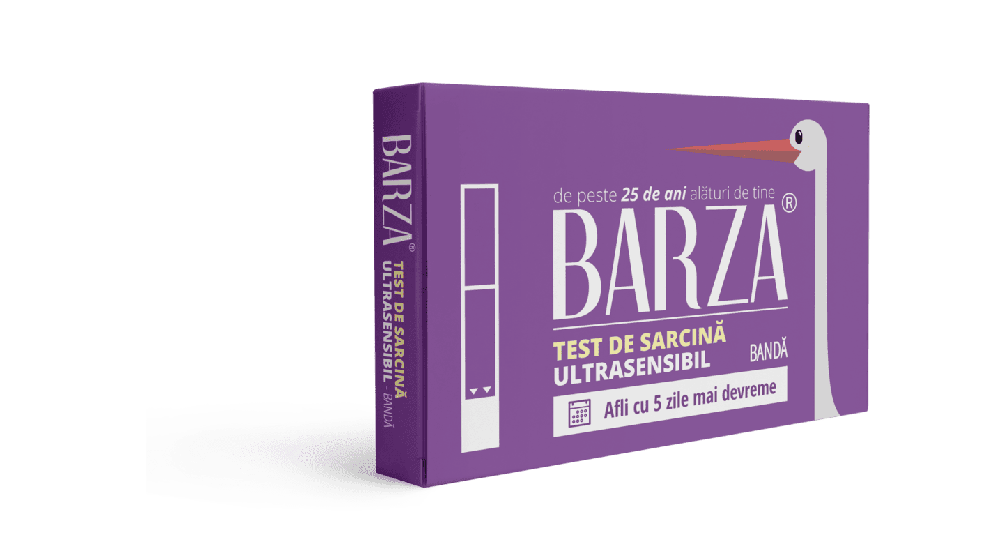 Test de sarcina ultrasensibil Banda, 1 bucata, Barza 1 Test de sarcina ultrasensibil Banda