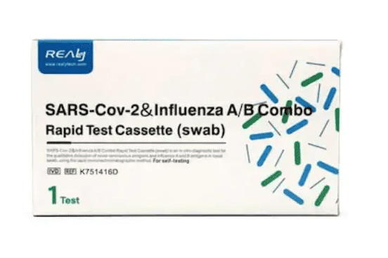 Test rapid SARS CoV-2 si Gripa A/B, 1 bucata, Realy Tech 1 Test rapid SARS CoV-2 si Gripa A/B