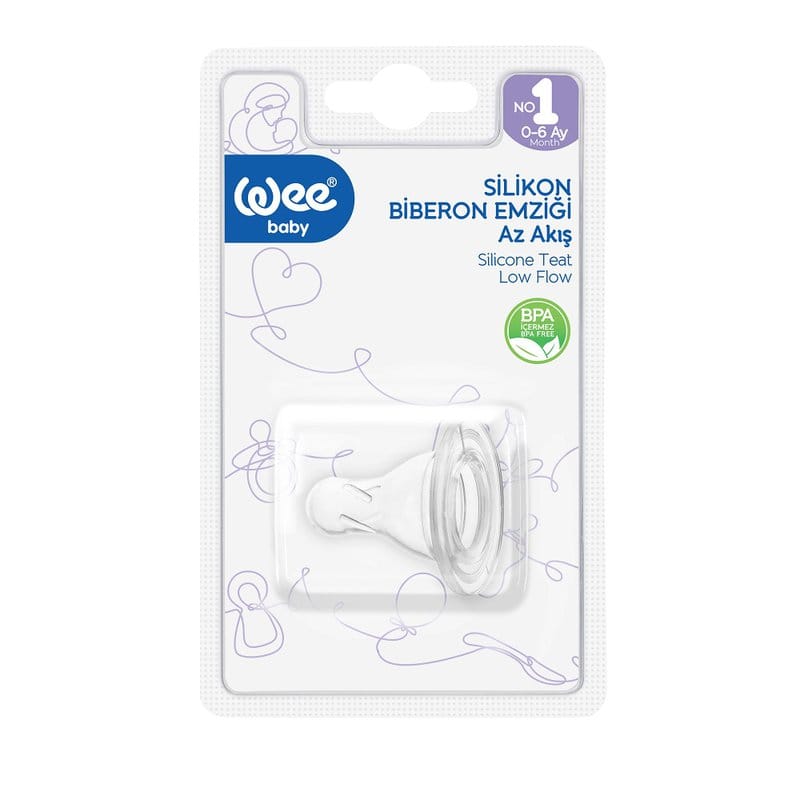 Tetina din silicon rotunda nr.1