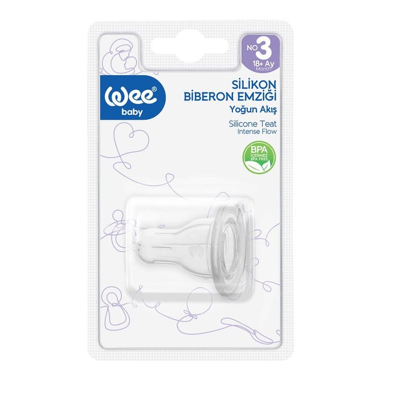 Tetina din silicon rotunda nr.3