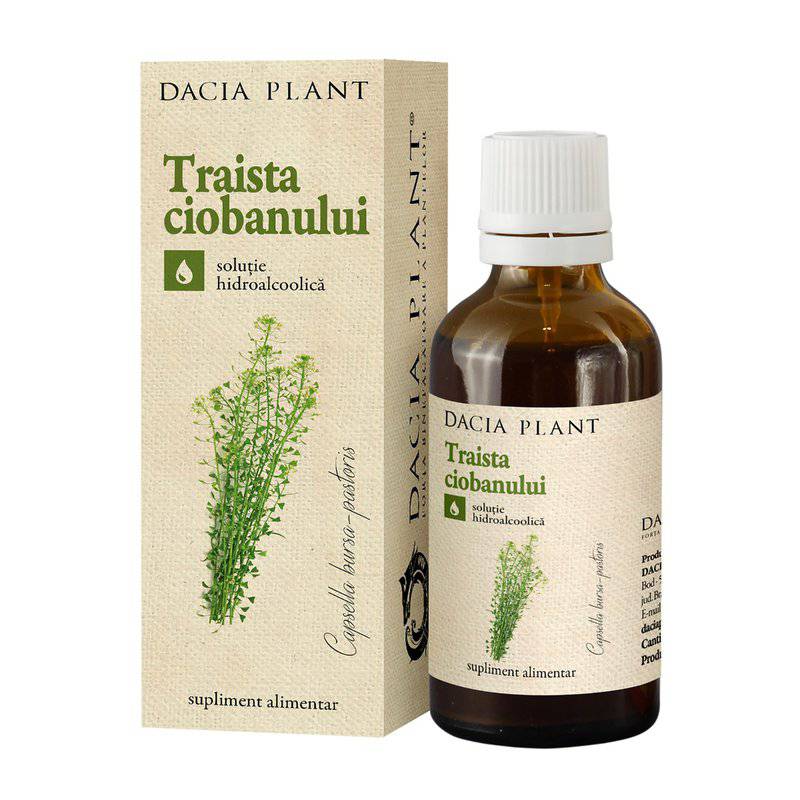 Tinctura de traista ciobanului