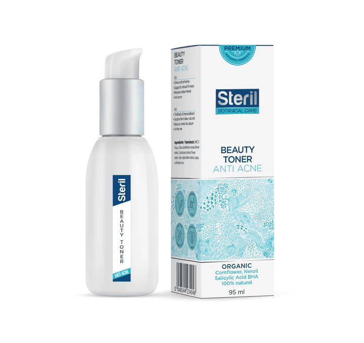 Toner anti-acnee, 95ml, Steril 1 Toner anti-acnee
