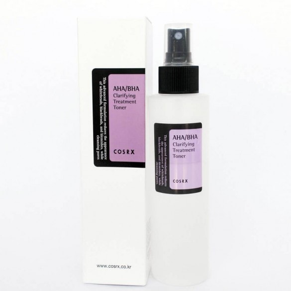 Toner exfoliant cu AHA-BHA