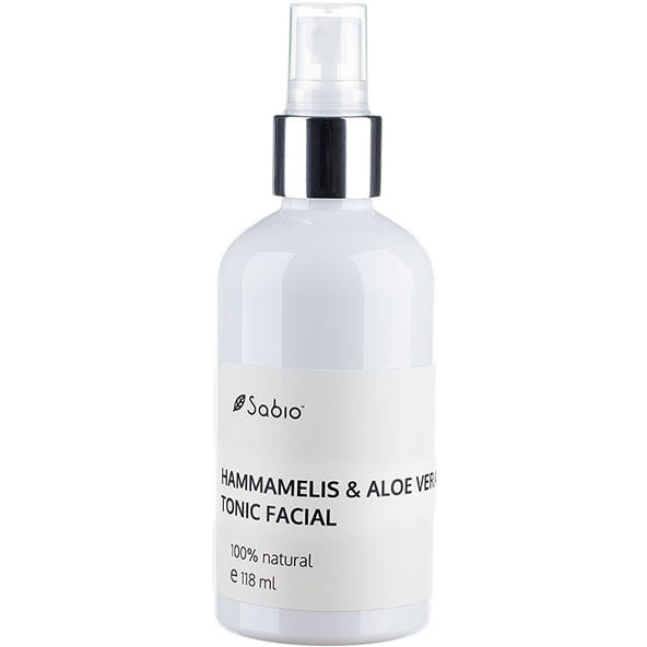 Tonic facial cu apa de Hammamelis si Aloe Vera