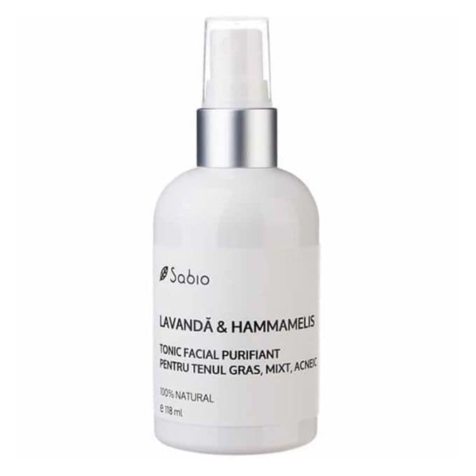 Tonic facial purifiant cu lavanda si hammamelis